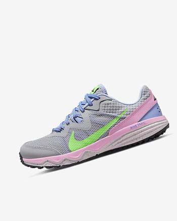 Nike Juniper Trail Grises Azules Claro Rosas Verdes | MX 4701